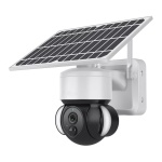 SECTEC smart ηλιακή κάμερα ST-S518M-3M με προβολείς, 3MP, Wi-Fi, PTZ