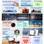 BLACKVIEW tablet Tab 9 WiFi, 11", 6/256GB, Android 14, 8200mAh, γκρι - Image 2