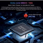 BLACKVIEW tablet Tab 9 WiFi, 11", 6/256GB, Android 14, 8200mAh, γκρι - Image 5