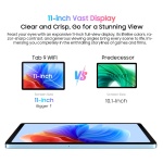 BLACKVIEW tablet Tab 9 WiFi, 11", 6/256GB, Android 14, 8200mAh, γκρι - Image 11