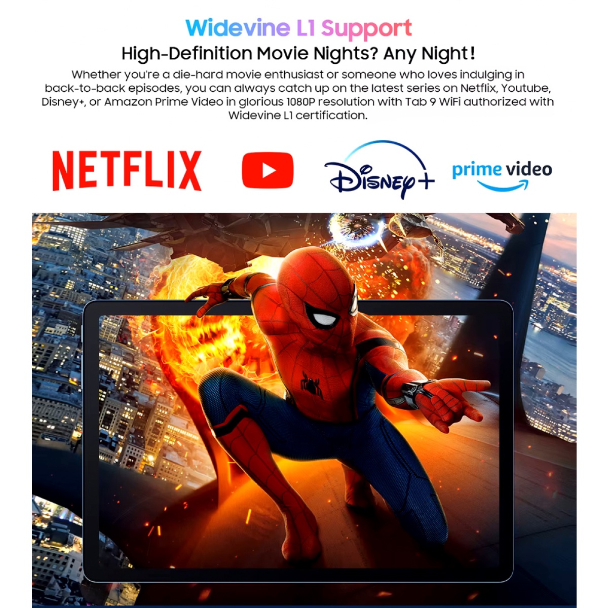 BLACKVIEW tablet Tab 9 WiFi, 11", 6/256GB, Android 14, 8200mAh, γκρι - Image 12