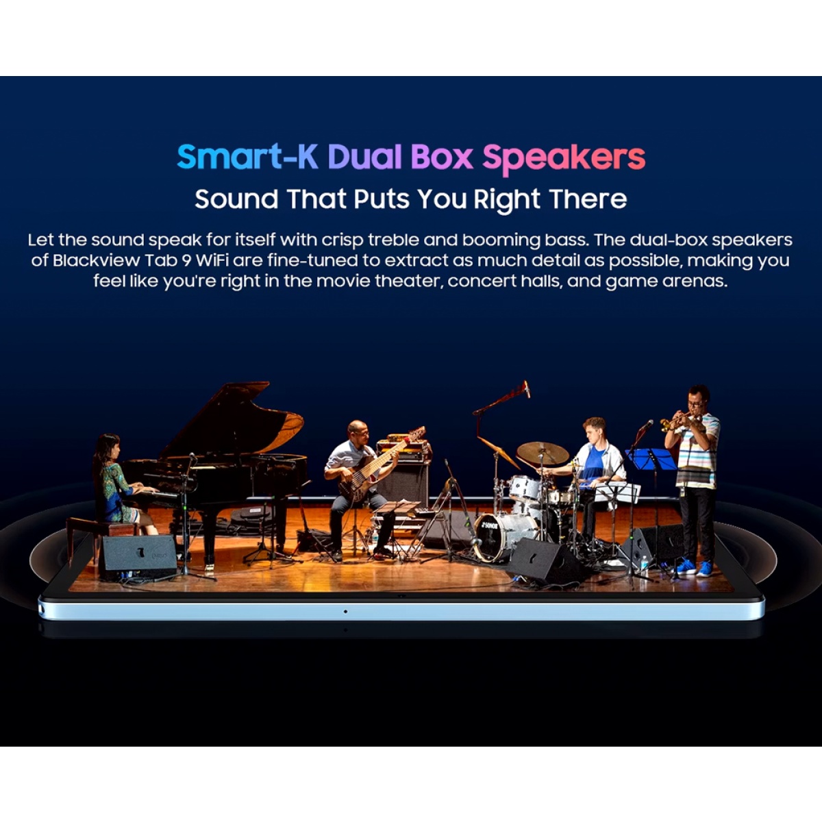 BLACKVIEW tablet Tab 9 WiFi, 11", 6/256GB, Android 14, 8200mAh, γκρι - Image 13