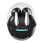 CELEBRAT earphones με θήκη φόρτισης W51, True Wireless, Φ13mm, μαύρα - Image 4