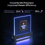 OUKITEL smartphone WP35, 6.6", 8/256GB, 5G, 11000mAh, IP68/IP69K, γκρι - Image 6