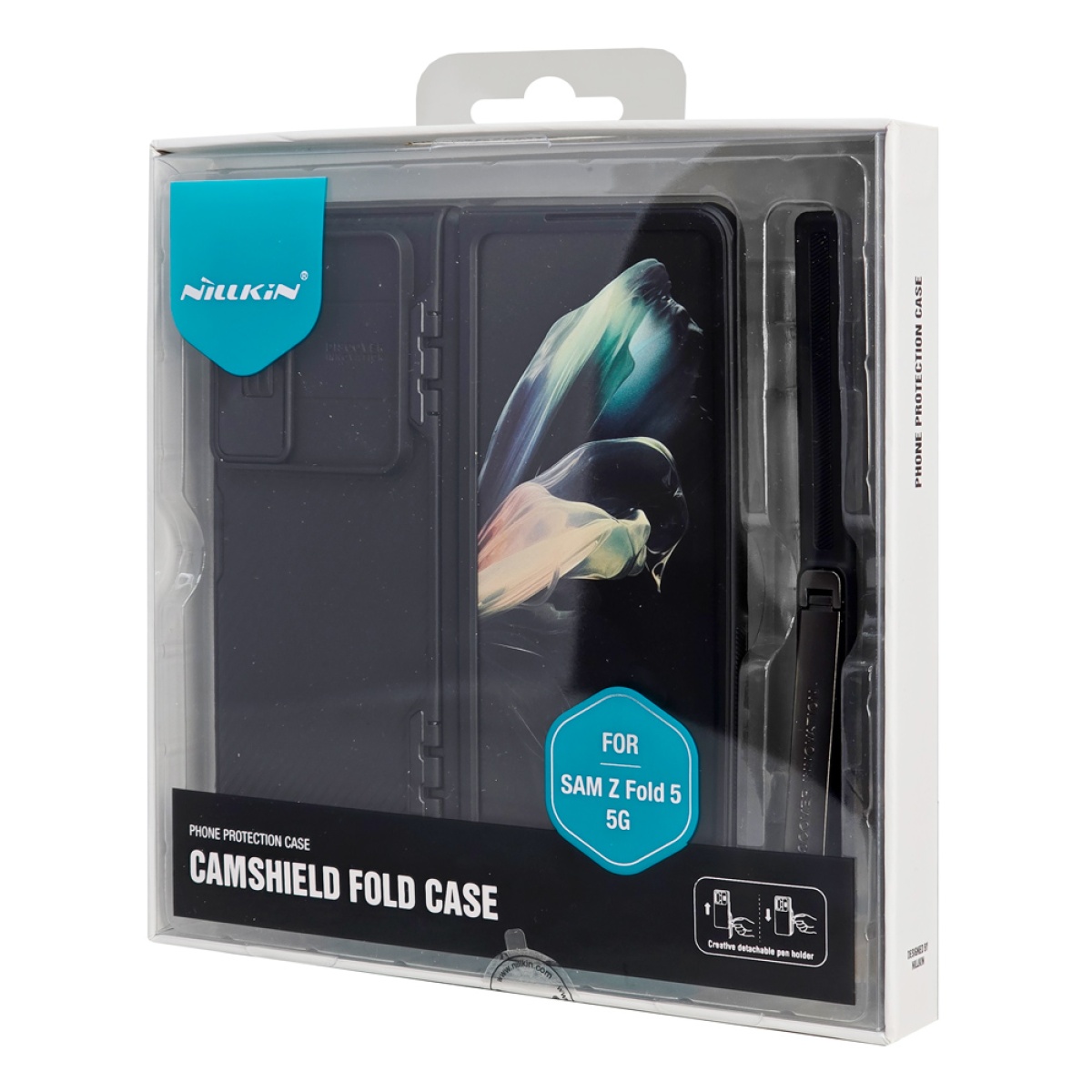 NILLKIN θήκη CamShield Fold για Samsung Galaxy Z Fold 5/W24, μαύρη - Image 5