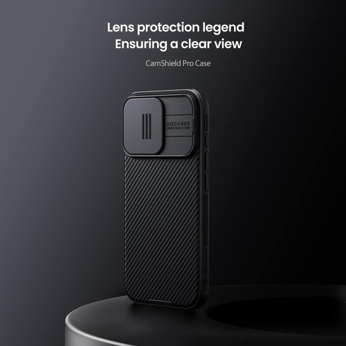 NILLKIN θήκη CamShield Pro για iPhone 16 Plus, μαύρη - Image 3