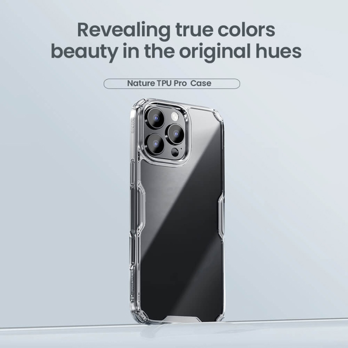 NILLKIN θήκη Nature TPU Pro για iPhone 16 Pro, διάφανη - Image 2