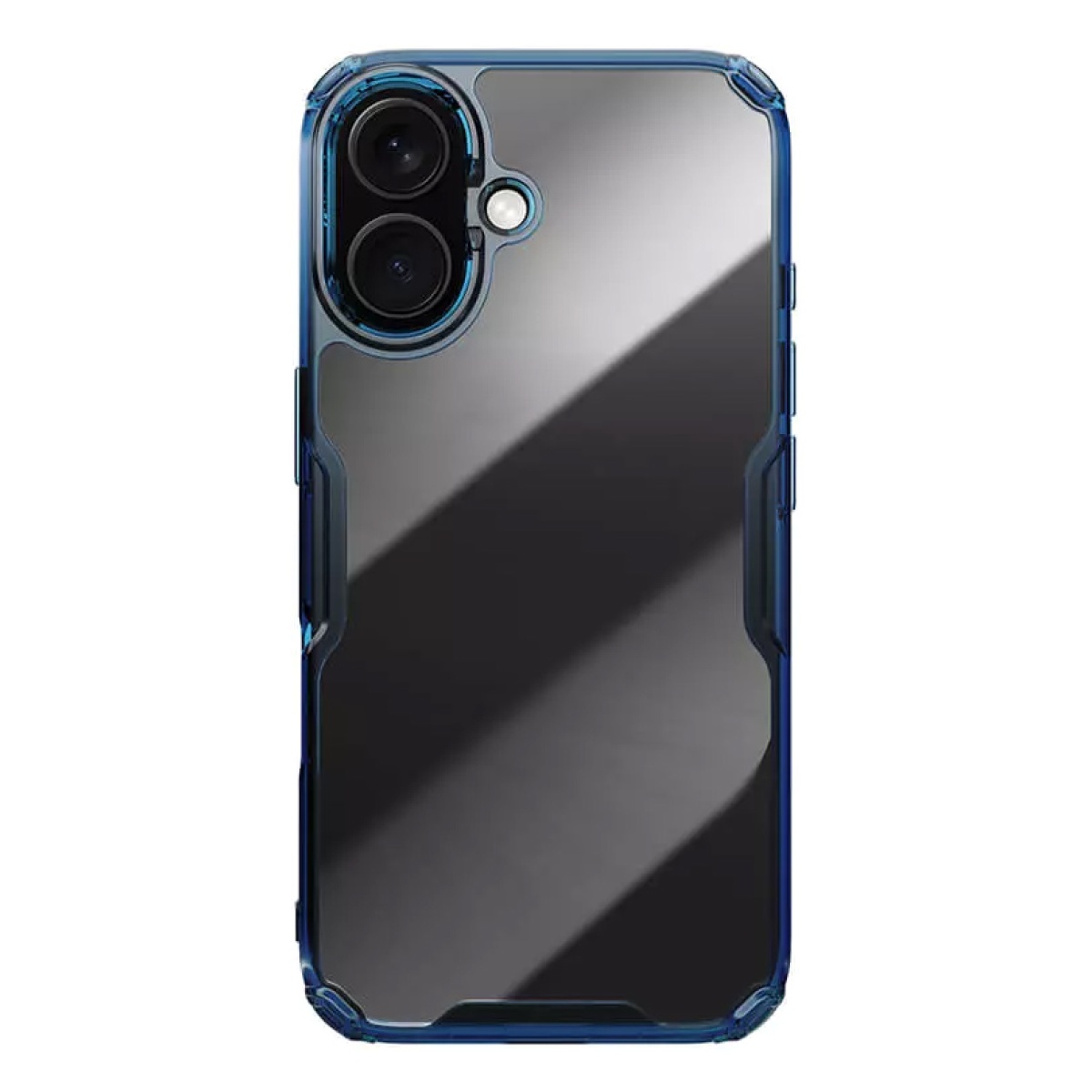 NILLKIN θήκη Nature TPU Pro για iPhone 16 Plus, διάφανη-μπλε - Image 1