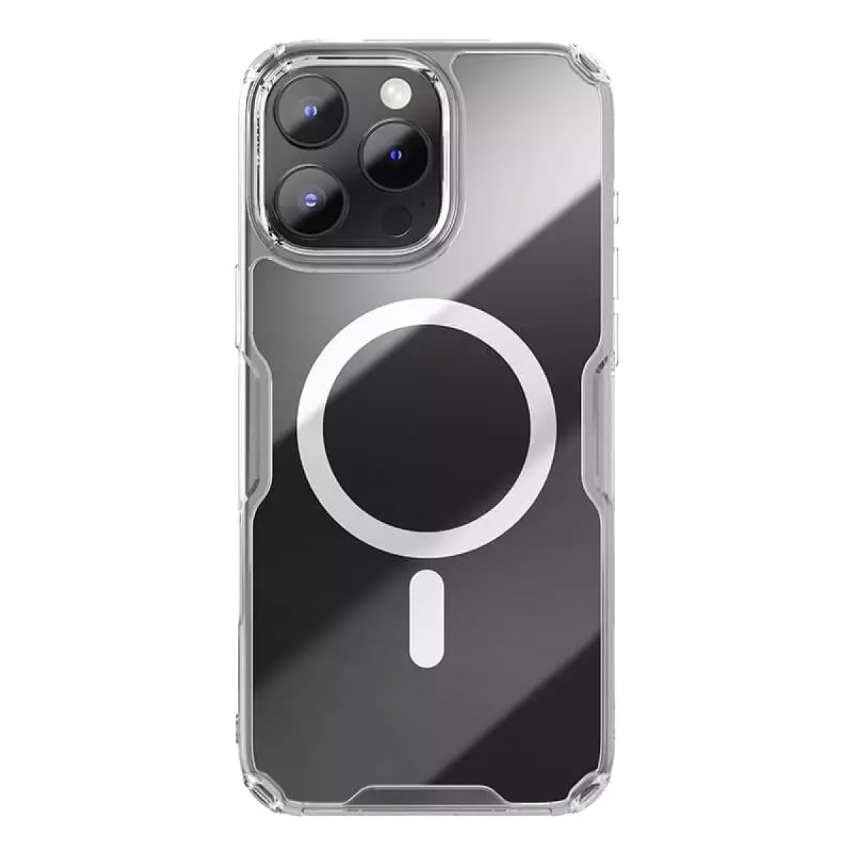 6902048287280 NILLKIN θήκη Nature TPU Pro Magnetic για iPhone 16 Pro, διάφανη - Image 1