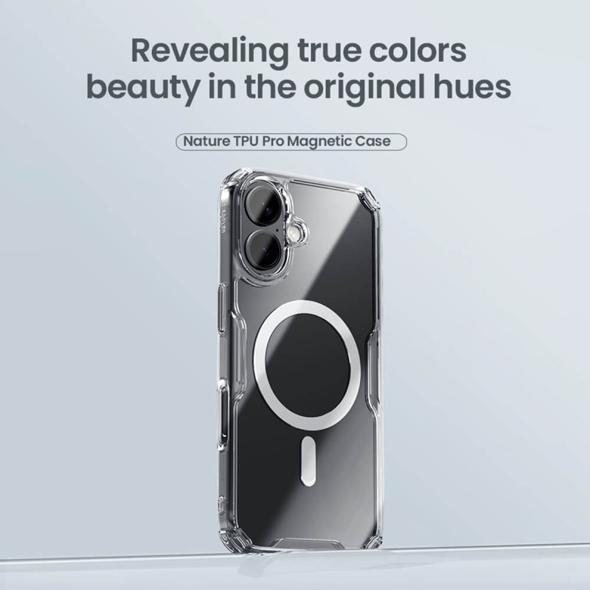 NILLKIN θήκη Nature TPU Pro Magnetic για iPhone 16 Plus, διάφανη - Image 3