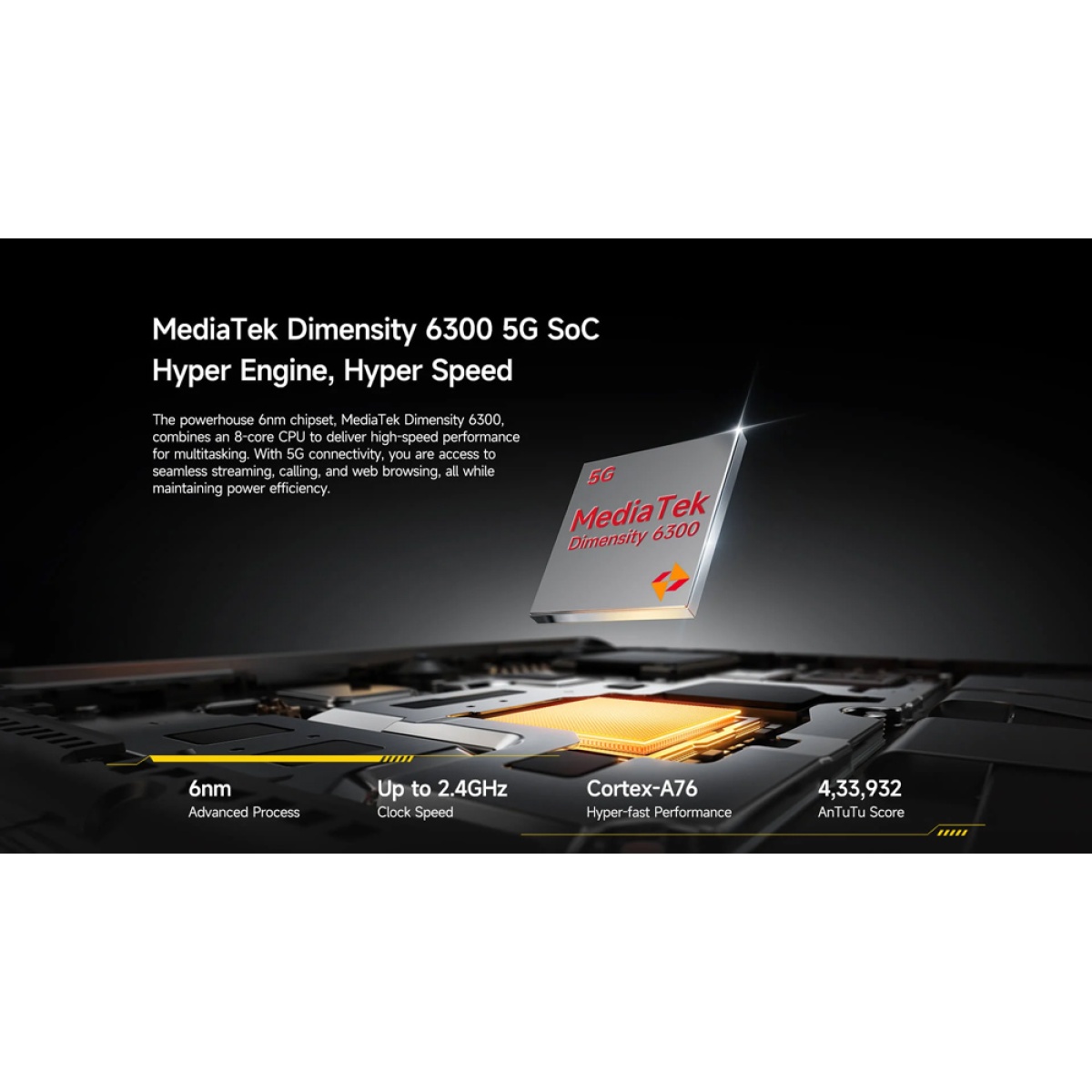 ULEFONE smartphone Armor Mini 20 Pro, 4.7", 8/256GB, 5G, 6200mAh, IP68/IP69K, μαύρο - Image 5