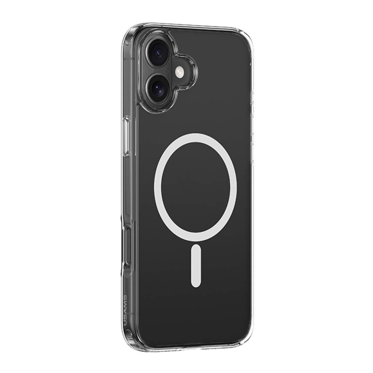 USAMS θήκη Ice Magnet US-BH891 για iPhone 16 Plus, διάφανη - Image 1