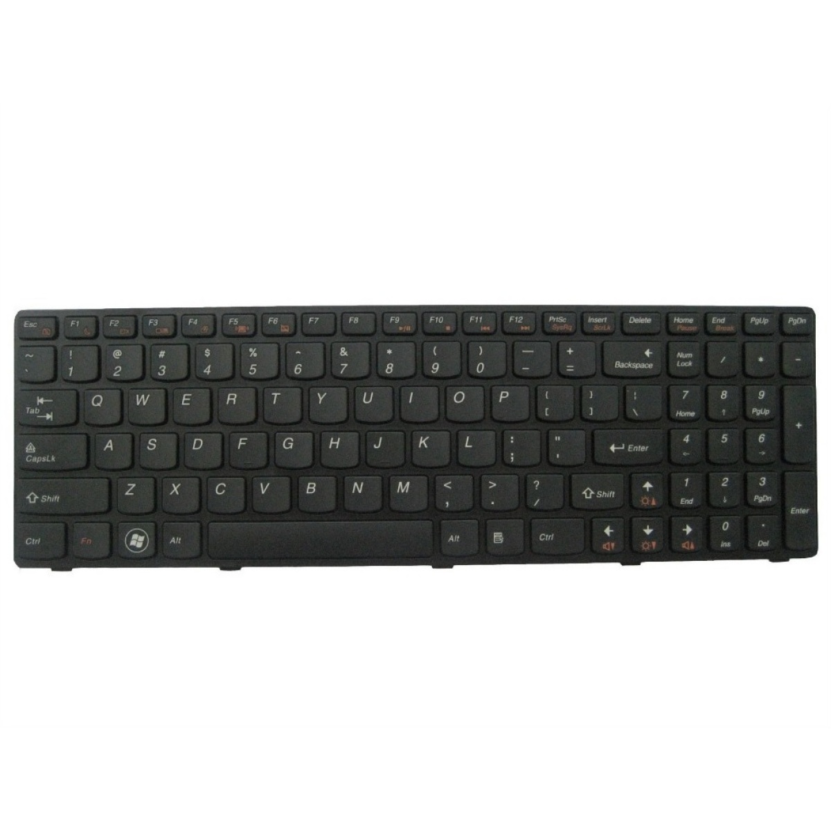 Πληκτρολόγιο για Lenovo Z570/Z575/G780 Series, μαύρο - Image 1