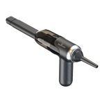 POWERTECH 2 σε 1 σκουπάκι χειρός & air duster PT-1315, 60W, 4000mAh, μαύρο - Image 4