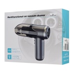 POWERTECH 2 σε 1 σκουπάκι χειρός & air duster PT-1315, 60W, 4000mAh, μαύρο - Image 5