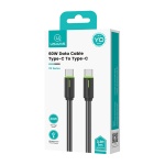 USAMS καλώδιο USB-C US-SJ734, 60W, 480Mbps, 1m, μαύρο - Image 4