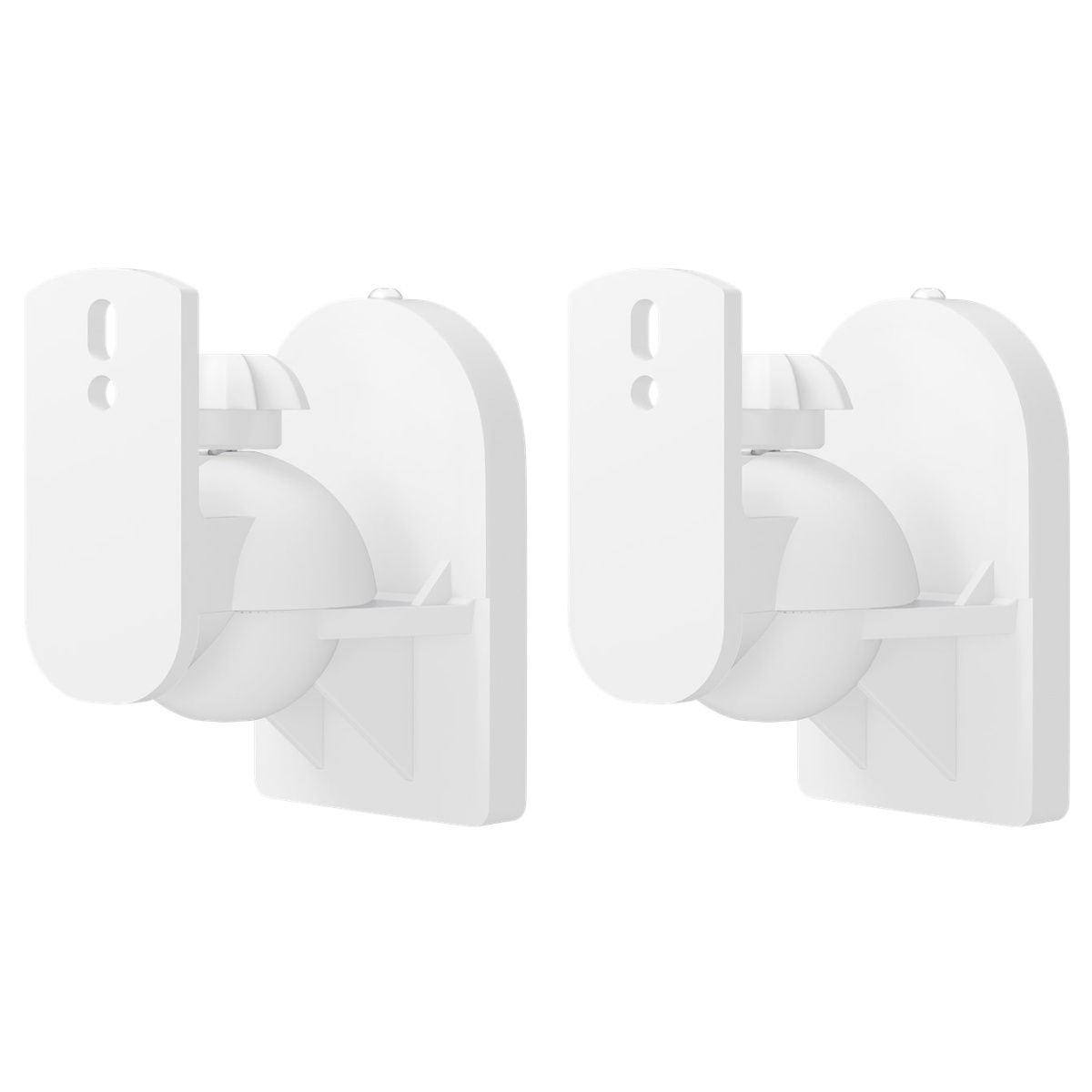 49394 GOOBAY επιτοίχια βάση ηχείων 49394, έως 3.5kg, λευκή - Image 1