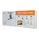 BRATECK επιτοίχια βάση τηλεόρασης LP69-46F , 37-80", έως 50kg - Image 10