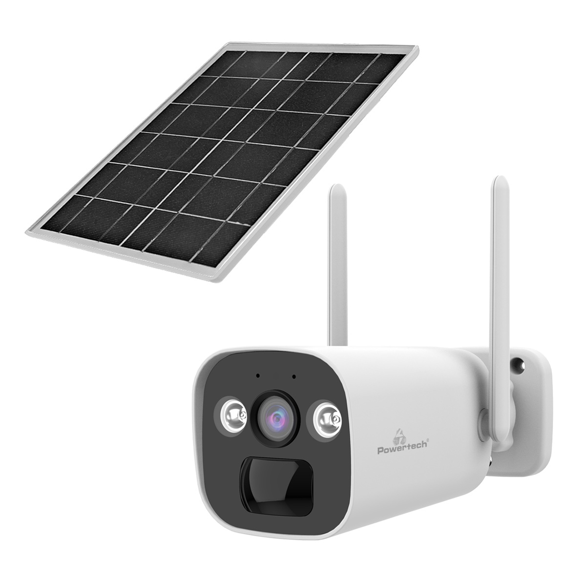 PT-1335 POWERTECH smart ηλιακή κάμερα PT-1335, 4MP, 4G, SD, IP66 - Image 1