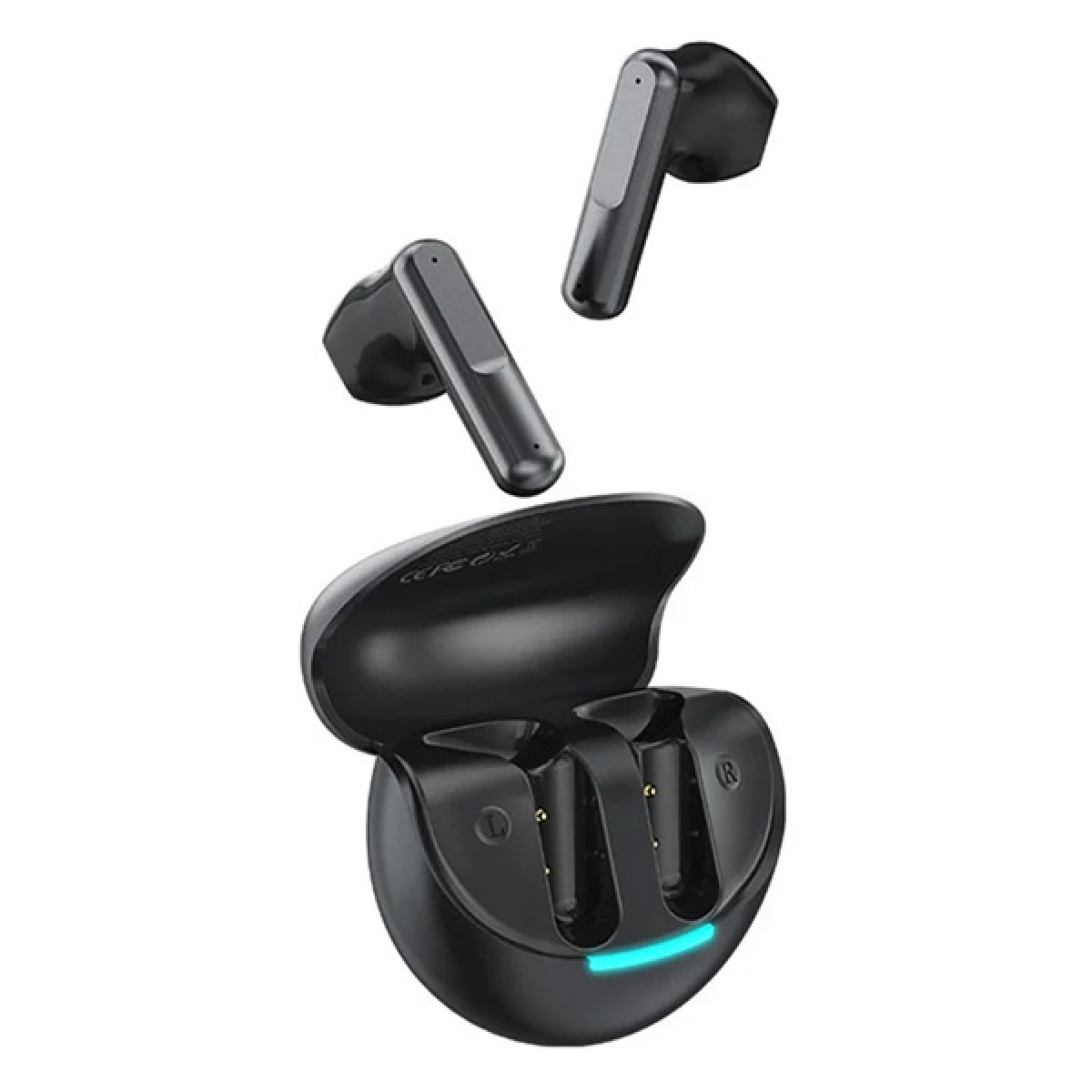 CELEBRAT earphones με θήκη φόρτισης W61, True Wireless, 13mm, 25/200mAh, μαύρα - Image 3