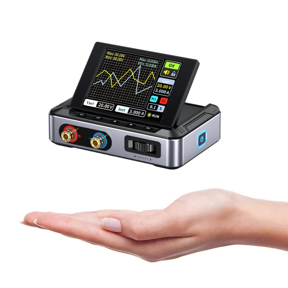 FNIRSI μίνι τροφοδοτικό πάγκου DPS-150, 150W - Image 2