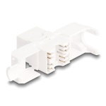 DELOCK Keystone module 86051, RJ45 σε LSA, Cat.6A UTP, λευκό, 4τμχ - Image 2