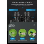 APEXEL κιάλια APS-PB10-30X50, 10x-30x zoom, Φ 50mm, μαύρα - Image 3