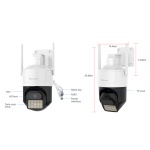 VSTARCAM smart κάμερα CS610Q, 4K/8MP, WiFi, PTZ, SD, IP66 - Image 5