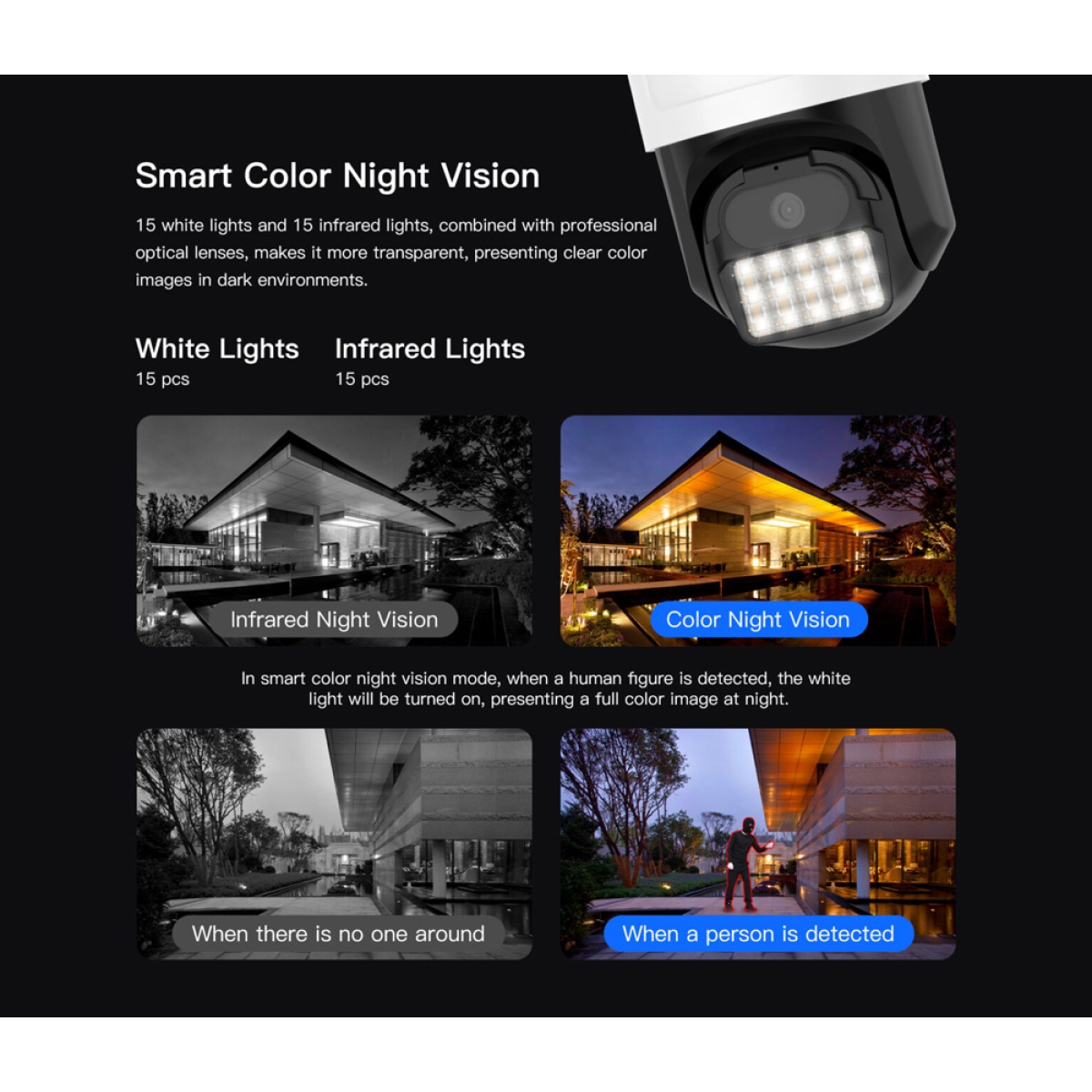 VSTARCAM smart κάμερα CS610Q, 4K/8MP, WiFi, PTZ, SD, IP66 - Image 11