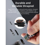 CABLETIME καλώδιο δικτύου CT-CAT6U, CAT 6 UTP, 250 MHz, CCA, 10m, μαύρο - Image 6