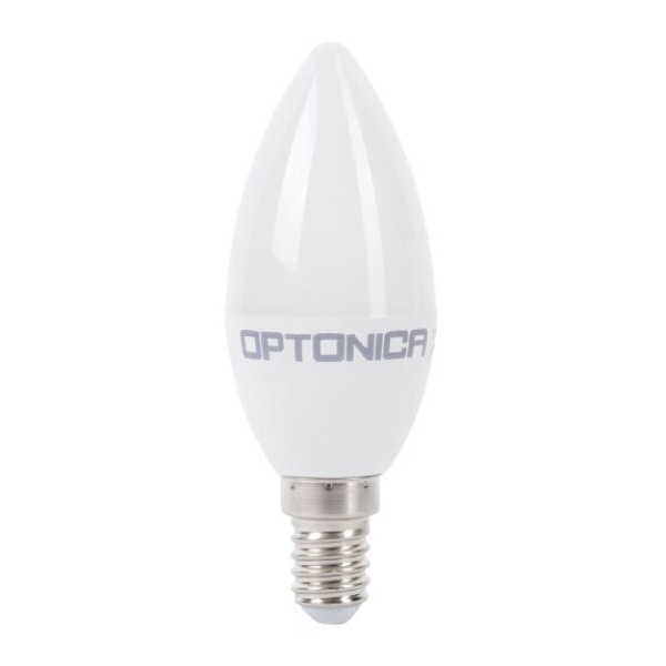 OPTONICA LED λάμπα C37 1425, 5.5W, 6000K, E14, 450lm