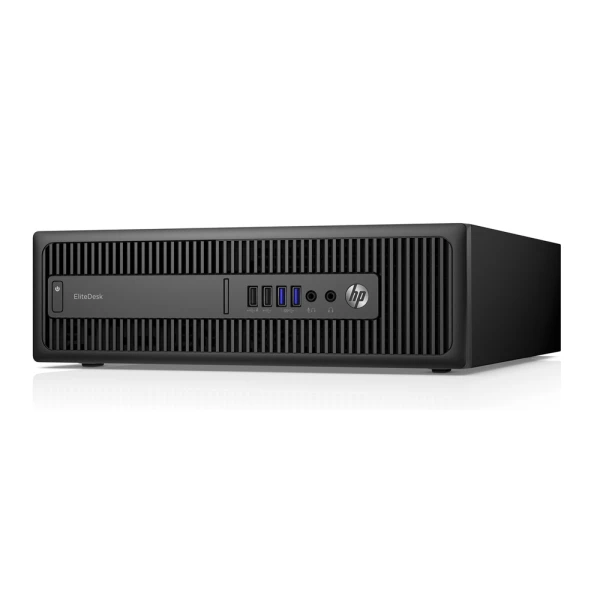 HP PC EliteDesk 800 G2 SFF, Refurbished Grade A Repainted, i5-6500, 4/128GB SSD, DVD, FreeDOS