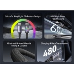 USAMS καλώδιο USB-C SJ752, 60W, 480Mbps, 1.2m, μαύρο - Image 2