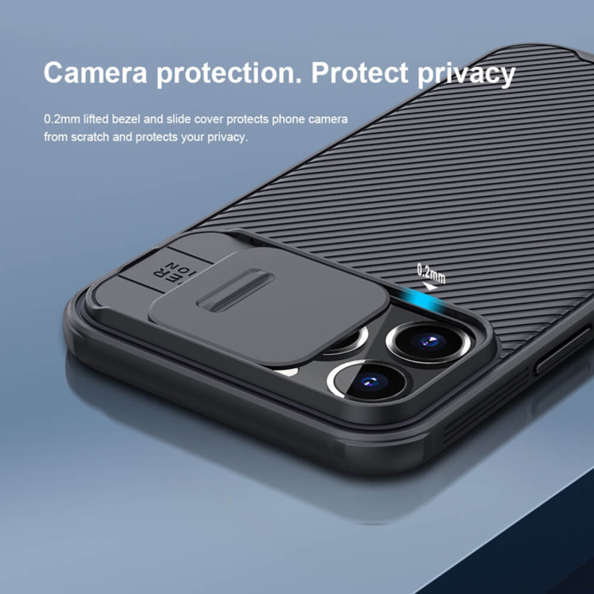 NILLKIN θήκη CamShield Pro για Apple iPhone 13 Pro Max, μαύρη - Image 2