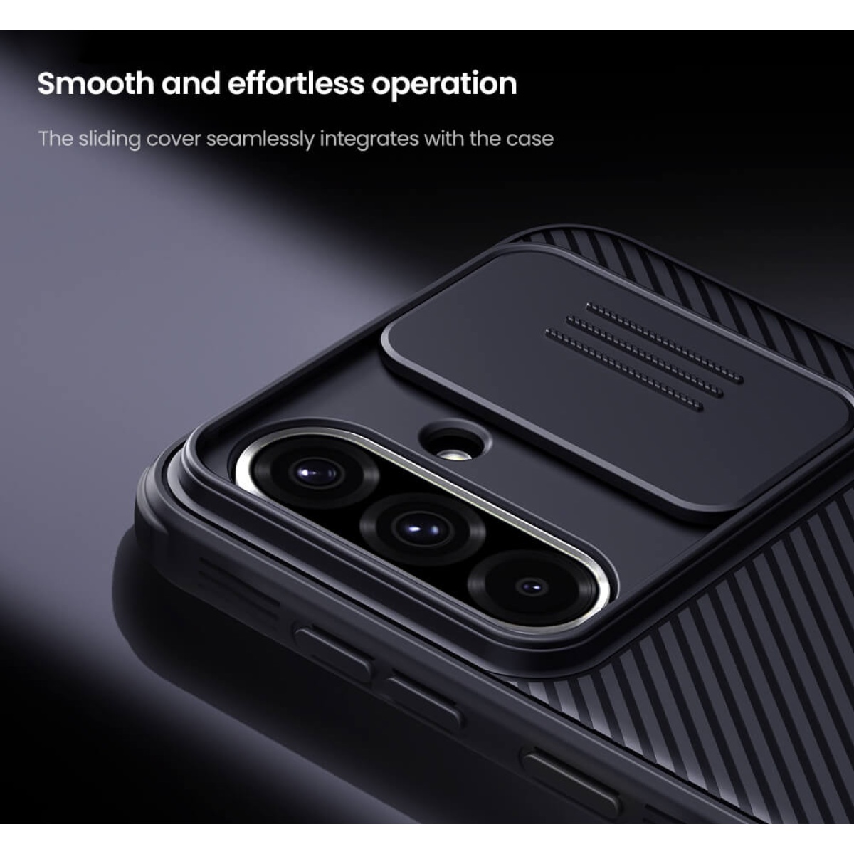 NILLKIN θήκη CamShield Pro Magnetic για Samsung Galaxy A36 5G, μαύρη - Image 2