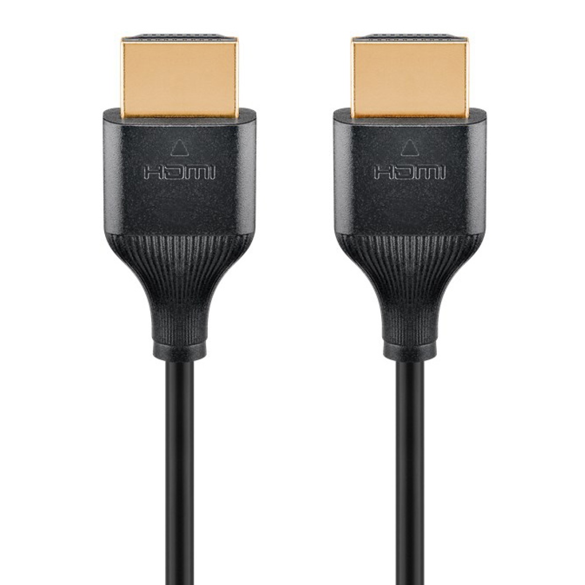 GOOBAY καλώδιο HDMI 75298 με Ethernet, slim, 8K/60Hz, 48 Gbps, 1m, μαύρο - Image 2