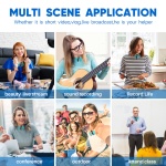 APEXEL ασύρματο μικρόφωνο APL-MIC004, Lightning, 2.4GHz, μαύρο - Image 4