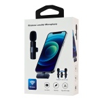 APEXEL ασύρματο μικρόφωνο APL-MIC004, Lightning, 2.4GHz, μαύρο - Image 6