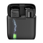 APEXEL ασύρματο μικρόφωνο APL-MIC013 με θήκη φόρτισης, Lightning, 2.4GHz, μαύρο - Image 6