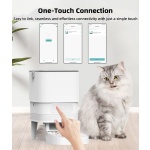 BRUNO smart ταΐστρα κατοικίδιων BRN-0232, 4L, WiFi, λευκή - Image 6