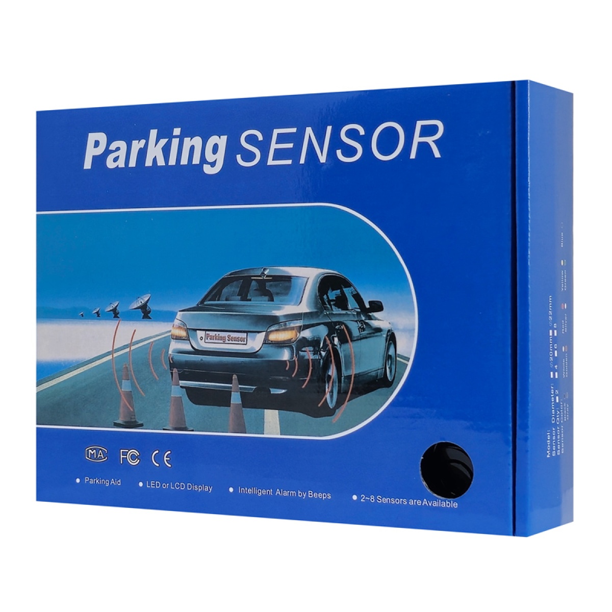 Σύστημα στάθμευσης αυτοκινήτου LXA11 με αισθητήρες & οθόνη - Image 2