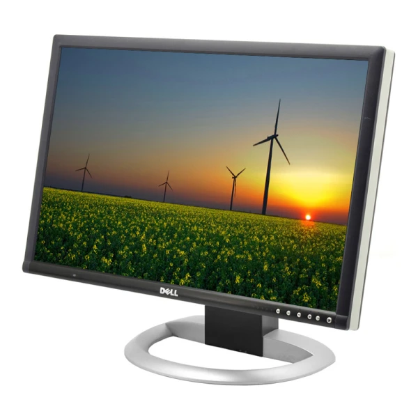 DELL used οθόνη 2405FPW LCD, 24" 1920x1200, VGA/DVI, Grade A