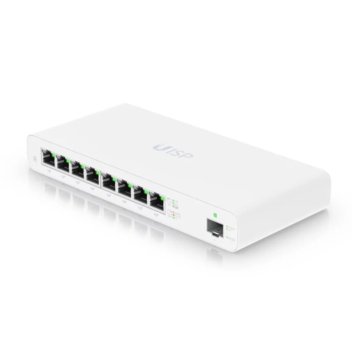 UBIQUITI router UISP-R, 8x Gigabit Ethernet Θύρες, 1000Mbps, PoE 30W - Image 1