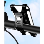 USAMS βάση ποδηλάτου για smartphone US-ZJ053, λαστιχένια, μαύρη - Image 3