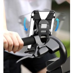 USAMS βάση ποδηλάτου για smartphone US-ZJ053, λαστιχένια, μαύρη - Image 4