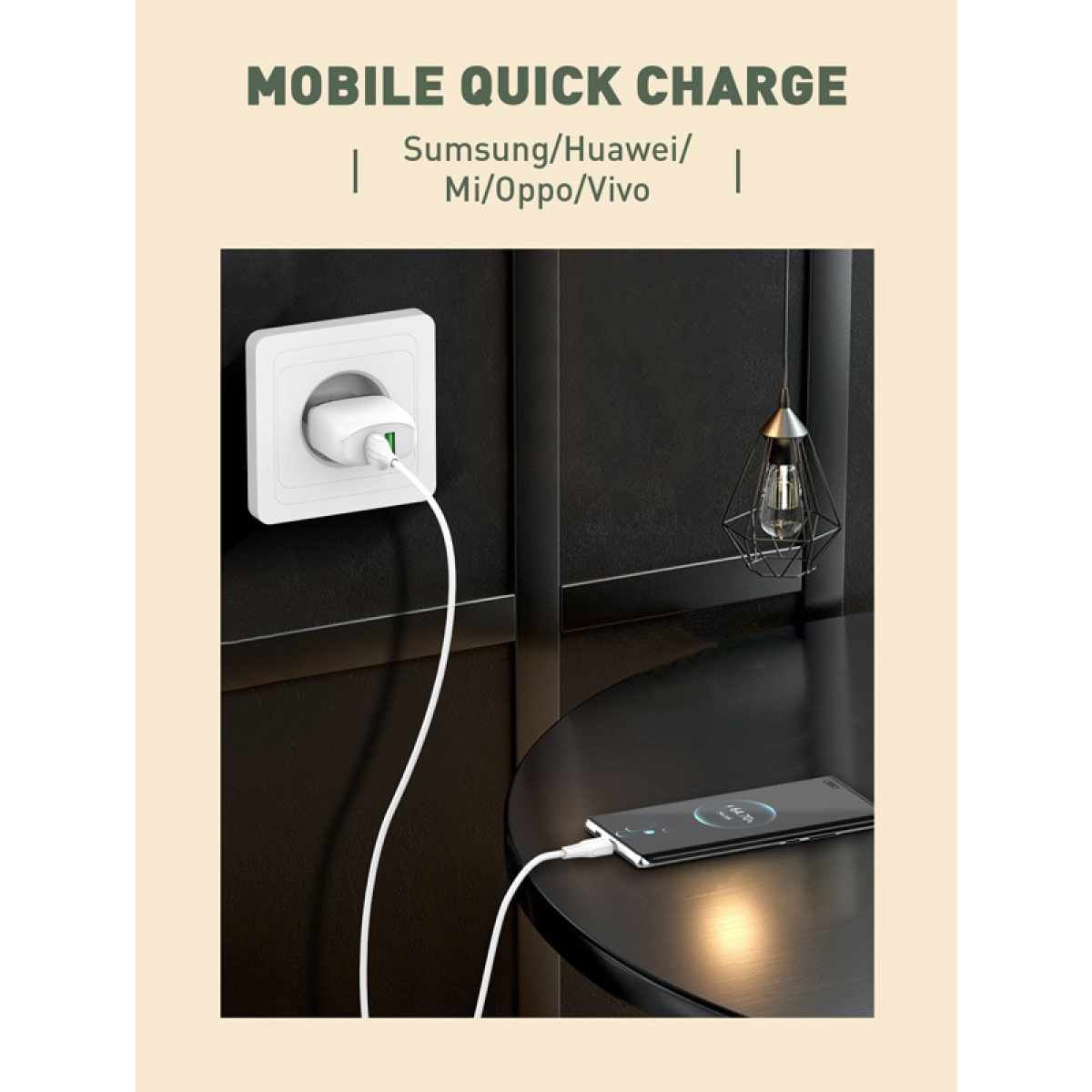 LDNIO καλώδιο USB-C σε USB-C LC121C, 65W PD, 1m, λευκό - Image 4