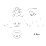 LONGSE υβριδική κάμερα CMSDTHC500FKEW, 2.8mm, 8MP, IP65, LED έως 25m - Image 4