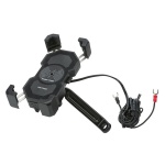 POWERTECH ασύρματος φορτιστής & βάση smartphone μοτοσυκλέτας PTL-024, 7.5W, μαύρη - Image 4