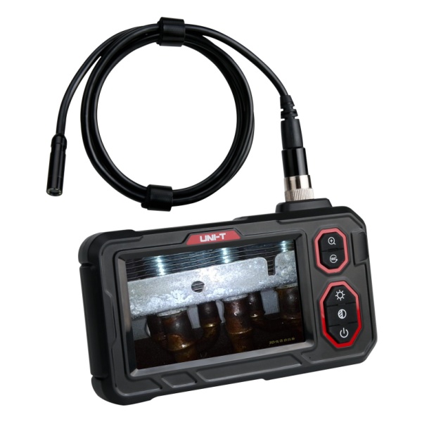 UNI-T ενδοσκοπική κάμερα UT667 με οθόνη απεικόνισης, LED, 1m, IP67