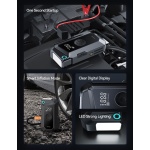 USAMS εκκινητής μπαταρίας & συμπιεστής αέρος ZB287, 12V/1000A, 150PSI, 8000mAh - Image 2